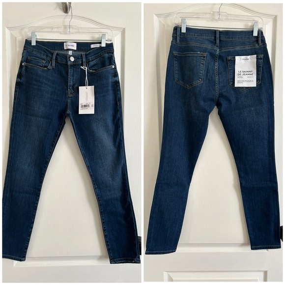 1 LEFT! CLOSET CLOSING FRAME Le Skinny De Jeanne in Orlena Sz 29 Jeans Revolve - Picture 2 of 4